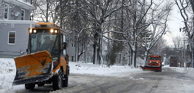 Bangor Maine Snow Plows Reuters