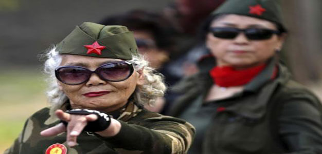 China_Woman_Military
