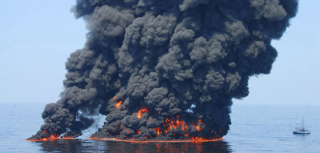 Controlled Burn at Deepwater Horizon