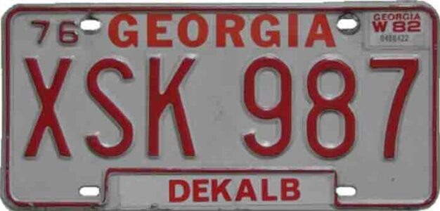 Georgia_License_Plate