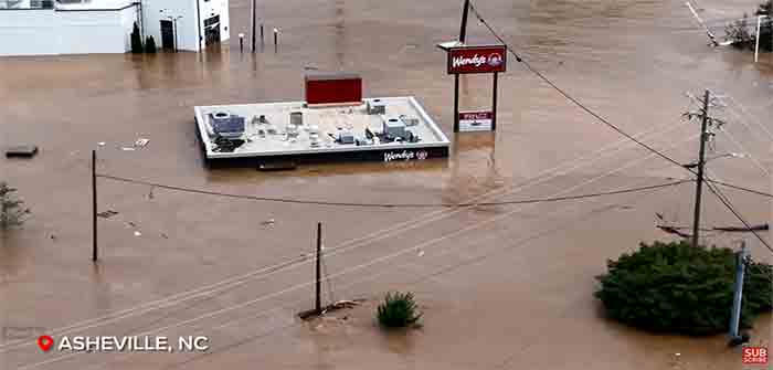 Hurricane_Helene_Asheville_North_Carolina_Wendy's_Submerged