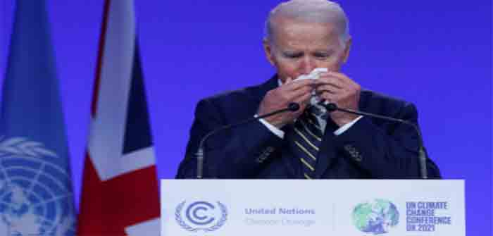 Joe_Biden_Wipes_Nose_in_Climate_Summit_Speech_GettyImages_Yves_Herman