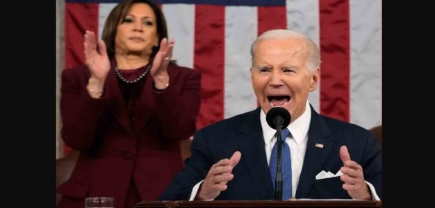 Joe_Biden_Yelling_Kamala_Harris_Clapping_GettyImages