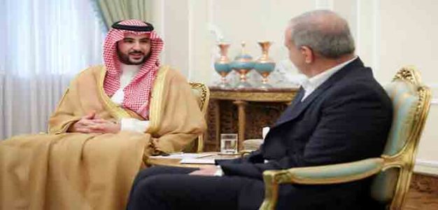 Khalid_bin_Salman_Masoud_Pezeshkian-AP_Iranian_Presidencyi_Office