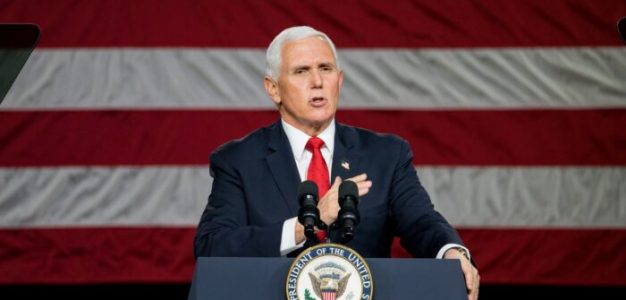 Vice President Mike Pence Campaigns In Georgia For Republican Senate Candidates