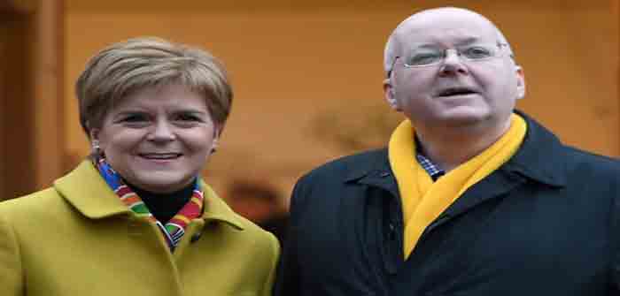 Nicola_Sturgeon_Husband_Peter_Merrill_AFP