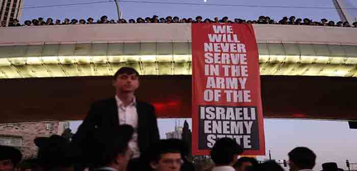 Orthodox_Jews_Protest_Israeli_Military_Service