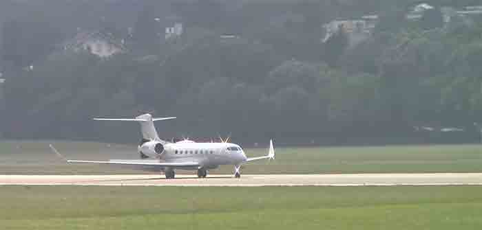 ScreenShot_06-20-2023_JPMorgan_Chase_Gulfstream_G650_Landing_Innsbruck_Airport