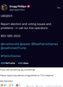 True_the_Vote_Election_Hotline