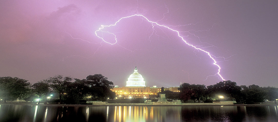 images of lightning+u.s. capitol
