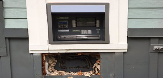 ATM Theft Fire